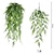 お買い得  人工観葉植物-人工植物プラスチックモダン現代壁の花 1 ピース結婚式の装飾