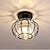 levne Vestavná světla-led stropní světlo průmyslové klecový styl lustr zapuštěná světla kovová moderní styl lakované povrchové úpravy stropní lampa pro chodbu 110-240v