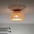 economico Luci a sospensione-creativo fatto a mano tessitura di bambù vento naturale lampadario a soffitto e27 / e26 base illuminazione a soffitto lampada a sospensione adatta per studio caffetteria ristorante rar ac110v ac220v