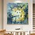 cheap Animal Paintings-Handmade Oil Painting Canvas Wall Art Decor Original Flying Butterfly Painting Abstract Art Painting for Home Decor With Stretched Frame/Without Inner Frame Painting