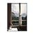 economico Stampe paesaggi-Paesaggio da parete su tela la finestra arte moderna paesaggio decorazione della casa arredamento tela arrotolata senza cornice senza cornice