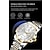 levne Quartz hodinky-pánské křemenné hodinky poedagar z nerezové oceli luxusní tlačítko skryté spony vodotěsné svítící datum týden sportovní quartzové hodiny business náramkové hodinky