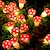 ieftine Fâșii LED-lumini solare cu ciuperci ghirlande de vacanță 7m-50led-uri 6.5m-30led-uri în aer liber lumini ciuperci rezistente la apă petrecere de Crăciun nuntă grădină decor gazon
