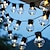 זול חוט נורות לד-מחרוזת מנורת קמפינג חיצונית נורות גדולות 5m-20leds 6.5m-30leds עמיד למים נגד כתוש נורות led מנורת LED חיצונית בחצר אחורית מרפסת דקורטיבית אוהל אור מרפסת מנורת