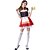 cheap Oktoberfest Outfits-Oktoberfest / Beer Dresses Halloween Dress Cosplay Costume Masquerade Solid Color Women&#039;s for Halloween Carnival Oktoberfest Beer Carnival Performance Halloween Adults&#039;