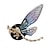 voordelige Autohangers &amp; Ornamenten-prachtige metalen libel vlinder auto airconditioner ontluchter aroma decoratieve clip