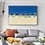billiga Landskapsmålningar-mintura handgjorda strandlandskap oljemålningar på duk väggkonstdekoration modern abstrakt bild för heminredning rullad ramlös osträckt målning