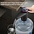 billiga Köksapparater-5 gallon vattendispenser automatisk elektrisk vattenflaska pump med usb-laddning vattenkanna pump bärbar vattenflaska dispenser för hemmakontor utomhus, universell 2-5 gallon flaska