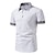 billiga Historiska- och vintagedräkter-herrpikétröja 1920-tal kortärmad golf atletisk sport t-shirt slim fit t-shirt mode normal passform sommar sport t-shirts