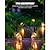 Недорогие LED ленты-Солнечные огни колибри 5 м 20 светодиодов наружные водонепроницаемые гирлянды Рождественский сад свадьба садовое дерево балкон ландшафтное украшение