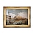 levne Reprodukce slavných obrazů-ruční olejomalba plátno nástěnná umělecká dekorace italské klasické obrazy canaletto člun závodění na Grand Canal pro domácí dekoraci válcovaný bezrámový nenatažený obraz
