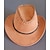 cheap Men&#039;s Accessories-Men&#039;s Sun Hat Cowboy Hat Dark Brown Light Brown Polyester Outdoor Vacation Travel Western Cowboy Beach Breathable Plain