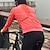billige Jakker og jakker for kvinner-wosawe cycling windbreaker dame vanntett vindtett sykkel reflekterende langermet sykkeldress