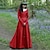 billige Historiske kostymer og vintagekostymer-Retro / vintage Kostymer i middelalderstil Renessanse Kjoler Tunika kjole dame Viking Ranger Elven Dame Fritid / hverdag Kjole