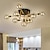billige Loftslys-led loftlamper globe design 9-lys 33" lysekroner pendel lys metal glas moderne stil stue soveværelse spisestue 85-265v pære medfølger ikke