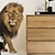 Χαμηλού Κόστους 3D Αυτοκόλλητα Τοίχου-3d αυτοκόλλητα τοίχου ζωάκια λιονταριού παιδικό δωμάτιο διακόσμηση σπιτιού αυτοκόλλητο τοίχου 1 τεμ