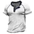 billige Casual T-shirts til mænd-Herre Henley-skjorte Tee Top Vanlig Raglan ærme Henley Gade Ferierejse Kort Ærme Tøj Mode Designer Basale