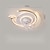 billiga Takfläktlampor-takfläktar med lampor infälld lågprofil takfläkt inomhus, 21&quot; dimbara bladlösa takfläktar med fjärrkontroll, smart 3 färger 6 hastigheter vändbara