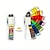 cheap Painting, Drawing &amp; Art Supplies-Superior 18/25/33/42 Color Solid Fan-shaped Watercolor Paint Watercolor Painting Tools Set Children&#039;s Safety Non-toxic Washable Watercolor Paint Mini Portable Travel Painting Supplies