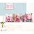 Χαμηλού Κόστους στυλ λουλουδιών και φυτών-μεγάλο λουλούδι διπλό πλαϊνό κάλυμμα μαξιλαριού 4τμχ μαλακή διακοσμητική τετράγωνη μαξιλαροθήκη μαξιλαροθήκη για υπνοδωμάτιο καθιστικό καναπέ καρέκλα