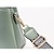 cheap Crossbody Bags-Women&#039;s Crossbody Bag Shoulder Bag PU Leather Office Daily Holiday Pendant Zipper Adjustable Solid Color Black White Pink