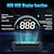 voordelige Head-up display-Obd2 gps auto projector m8 mph kmh auto hud snelheidsmeter voorruit 3.5 &#039;&#039;screen size hd auto head-up display alarm accessoires