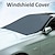 voordelige Autohoezen-Starfire 210*120 cm magnetische auto zonnescherm protector auto voorruit zonnescherm cover auto voorruit zonnescherm protector auto accessoires