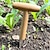 preiswerte Zubehör für die Pflanzenpflege-1 Stück Edelstahl-Sau-Dibbler mit Holzgriff T-Typ-Dibber-Gartenwerkzeug, handgehaltener Blumenzwiebelpflanzer zum Graben, Aussäen, Umpflanzen von Gemüse, lockerer Erde