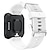 preiswerte Garmin-Uhrenarmbänder-3 Pack Uhrenarmband für Garmin Forerunner 35/30 Silikon Ersatz Gurt Wasserdicht Verstellbar Frauen Männer Sportarmband Armband