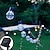 お買い得  ＬＥＤライトストリップ-ソーラー電球 フェアリーストリングライト 7m 30leds 屋外防水ガーデンライト クリスマスウェディングパーティー 屋外キャンプ パティオ バルコニーの装飾 雰囲気 ランドスケープライト