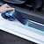 billige Dekorationsstrips-3 stk bil tærskel anti-trin/ridse dør dekoration bump klistermærke blå 1 meter