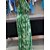 cheap Jumpsuits-Women&#039;s Jumpsuit Striped Lace up Pocket Streetwear V Neck Street Daily 3/4 Length Sleeve Regular Fit Green Gray S M L Summer