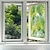 billige vinduesfilm-100x45cm pvc frostet statisk tropisk plante privatliv glas film vindue privatliv klistermærke hjem dekoration