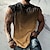 preiswerte 3D-Tanktops für Herren-Graphic Farbverlauf Modisch Designer Muskel Herren 3D-Druck Shirt Ärmelloses T-Shirt für Männer Zweifarbiges T-Shirt Täglich Sport Fitnessstudio T-Shirt Gelb Blau Purpur Ärmellos Gurte