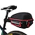 cheap Bike Trunk Bags-WEST BIKING® 8 L Bike Saddle Bag Bike Rack Bag with Metal Frame and Rain Cover Waterproof Lightweight Reflective Strips Bike Bag Cloth Lycra EVA Bicycle Bag Cycle Bag Bike Bicycle Cycling
