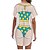 abordables Gráfico divertido-Vestido tipo pareo con camiseta de bikini para mujer