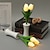 baratos Iluminação Noturna &amp; Decoração-Tulipa led night light lâmpada de flor decorativa para casa para quarto de cabeceira decoração romântica luzes aa bateria iluminação branca quente