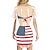 cheap Multipack-Women&#039;s 2 PCS Bikini Shirt Cover Up Dress Funny Cute Bikini Print for Swimwear Short Sleeve 3D Graphic Baggy Swimwear Cover-Up