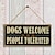Χαμηλού Κόστους ξύλινες επιγραφές τοίχων-1 τμχ κρεμάστρα τοίχου για σκύλους κατοικίδιων ζώων, ξύλινη πινακίδα με μοτίβο ζωάκι σκύλου και διακοσμητικά αξεσουάρ, για οικιακά είδη διακόσμησης δωματίου pet shop cafe 4&#039;&#039;x8&#039;&#039; (10cmx20cm)