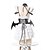 voordelige Anime kostuums-Cosplay Dienstmeisje Pakken Anime Jurken Outfits Dienstmeisje Pakken Cosplay pakken Jurken Maskerade Valentijnsdag Kleding Kostuum Voor Dames Voor meisjes Volwassenen