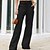 cheap Pants-Women&#039;s Wide Leg Pants Trousers Black Army Green Beige Fashion Side Pockets Wide Leg Casual Daily Full Length Micro-elastic Plain Comfort S M L XL 2XL