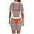 abordables Gráfico divertido-Vestido tipo pareo con camiseta de bikini para mujer