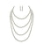 זול תכשיטים לתחפושות-עגילים שרשרת פנינים choker 2 יחידות אביזרי דשני רטרו וינטג&#039; סגסוגת שנות ה-20 לשאגת תכשיטי אופנה של קוספליי קוספליי לנשים