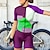 cheap Women&#039;s Clothing Sets-21Grams Women&#039;s Cycling Jersey with Shorts Short Sleeve Mountain Bike MTB Road Bike Cycling Violet Red Blue Graphic Bike Moisture Wicking Quick Dry Spandex Sports Graphic Geometric Clothing Apparel