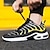 cheap Sports-Men&#039;s Sneakers and Height Increase Insoles Sporty Look Daily Elastic Fabric Breathable Black / Yellow Blue Gray Spring Fall