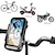 baratos Suporte para automóvel-Suporte de telefone bicicleta à prova d&#039;água suporte de telefone para motocicleta universal guiador de bicicleta suporte para celular acessórios de ciclismo