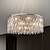 abordables Lustres-lumière luxe salon lustre nouveau moderne simple lumière ronde luxe cristal lampe designer maison atmosphère restaurant lustre