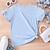 cheap Girls&#039; Tees &amp; Blouses-Kids Girls&#039; Floral T shirt Casual Crewneck Short Sleeve Daily Summer 7-13 Years Yellow Pink Blue