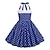 billiga Historiska- och vintagedräkter-50-tals a-line klänning retro vintage 1950-tal svängklänning flare klänning flickor barnkostym vintage cosplay vardagsklänning
