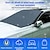 voordelige Autohoezen-Starfire 210*120 cm magnetische auto zonnescherm protector auto voorruit zonnescherm cover auto voorruit zonnescherm protector auto accessoires